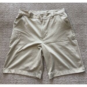 Under Armour Khaki Mens Performance Golf Shorts Size‎ 32R Flawed